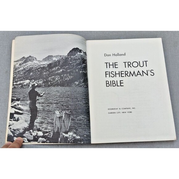 Trout Fishermans Bible - Paperback, by Holland Dan - Acceptable-1962, Fishing - Picture 8 of 13